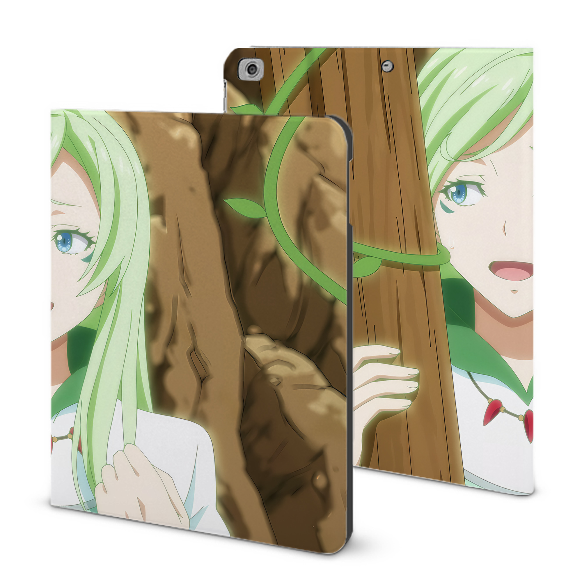 （画像用） 転スラ Regarding Reincarnated to Slime IPad ケース ブック型 PUレザー TPU 耐衝撃 軽量 薄型 ペン収納なし 全面保護 IPad 各モデル対応